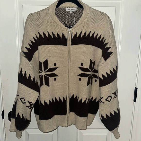 Cozy Desert Nights Zip Up - Picture 3 of 6